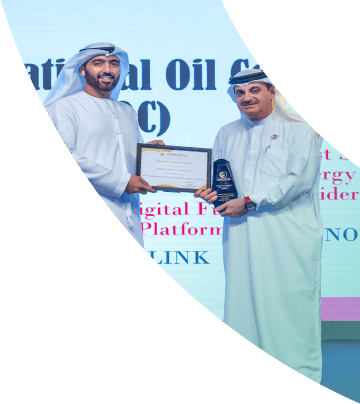 Award receiving image