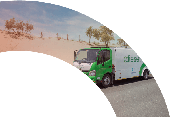 Bio diesel truck image